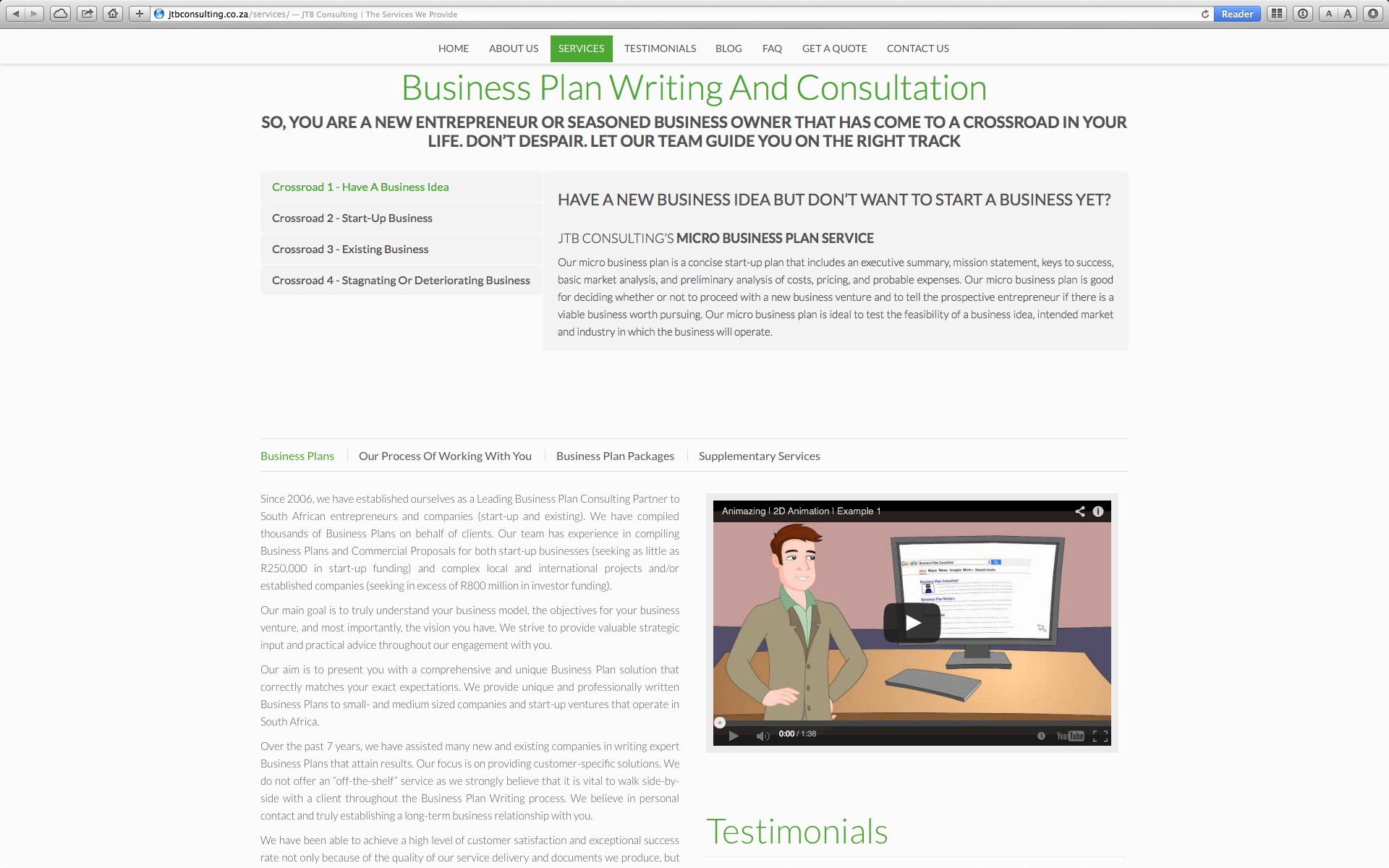 Micro Business Plan
